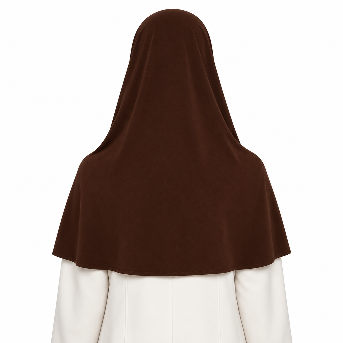 Premium Jersey Scarf | Dark Brown