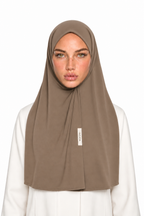 Premium Jersey Scarf | Taupe
