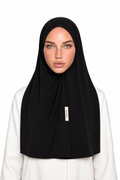 Premium Jersey Scarf | Black