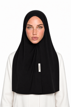 Premium Jersey Scarf | Black