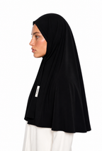 Premium Jersey Scarf | Black
